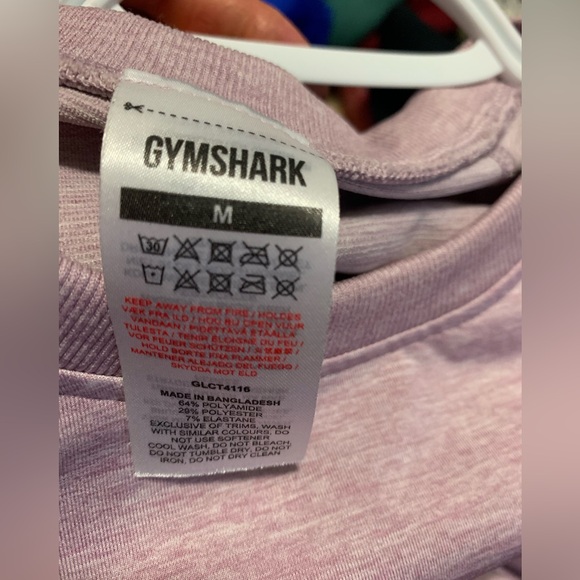 Gymshark Cropped Workout shirt M - Picture 3 of 3